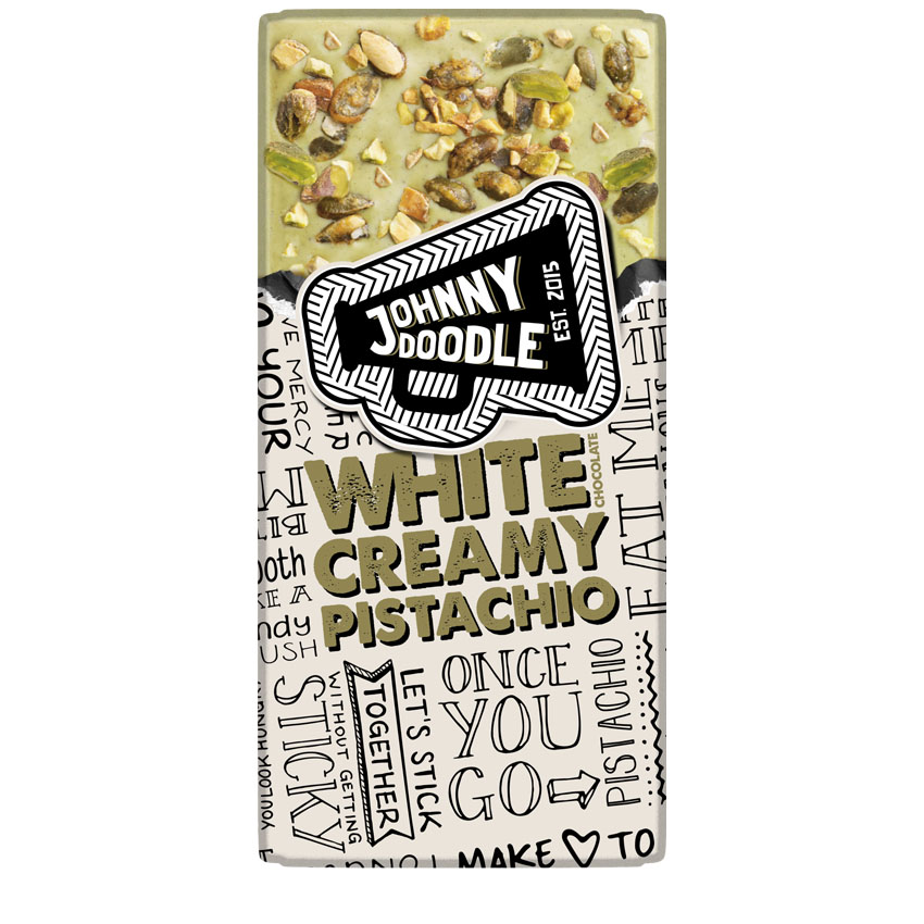 Johnny Doodle "White Creamy Pistachio" 150g