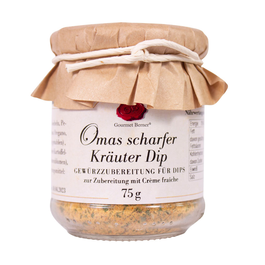 Oma´s scharfe Kräuter Dip (Chimichurri Dip) 75g