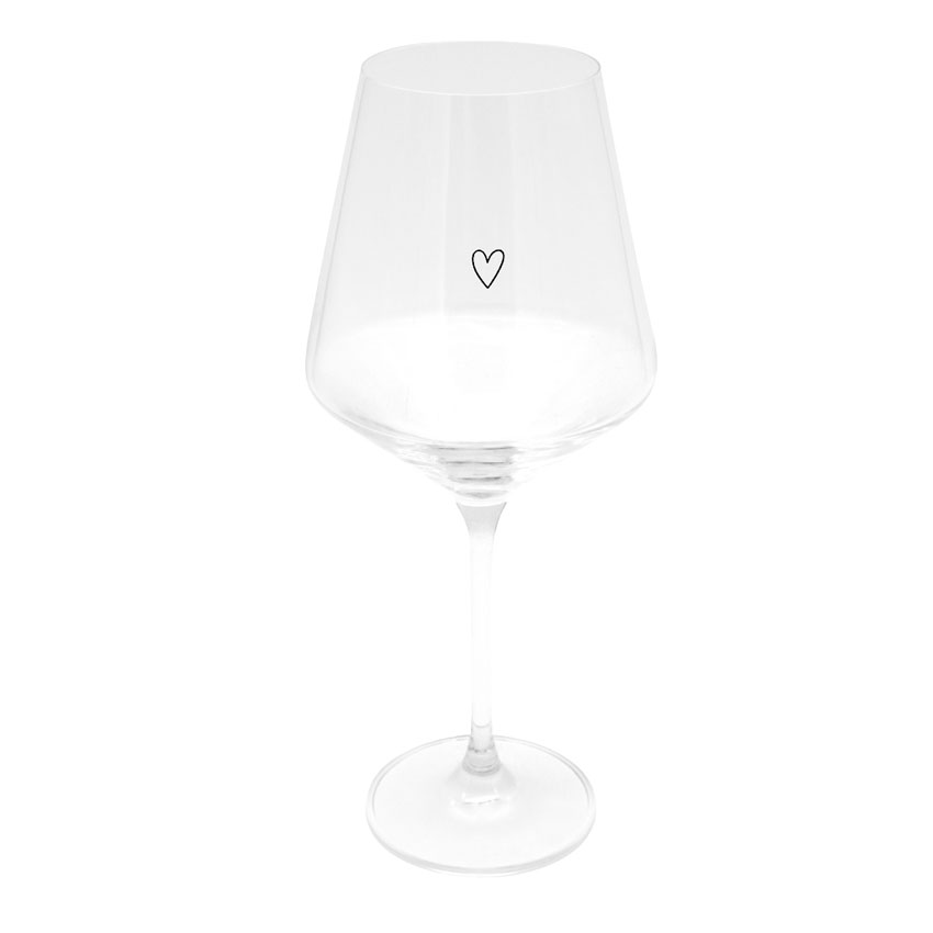 Weinglas 490ml "Herz"