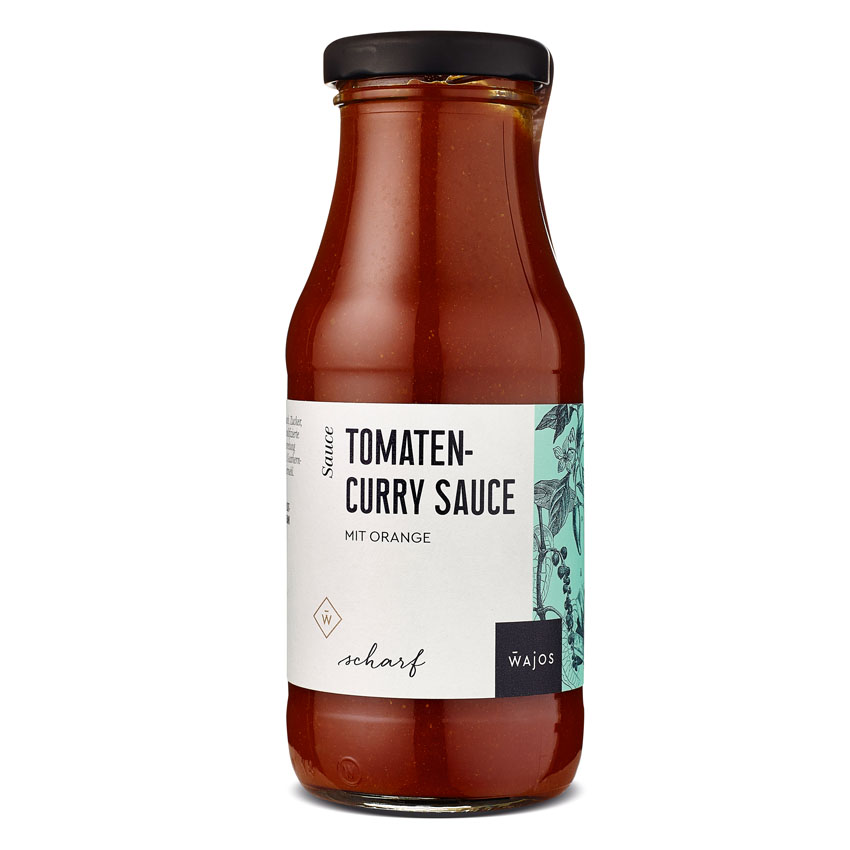 Wajos Tomate-Curry Sauce 245ml